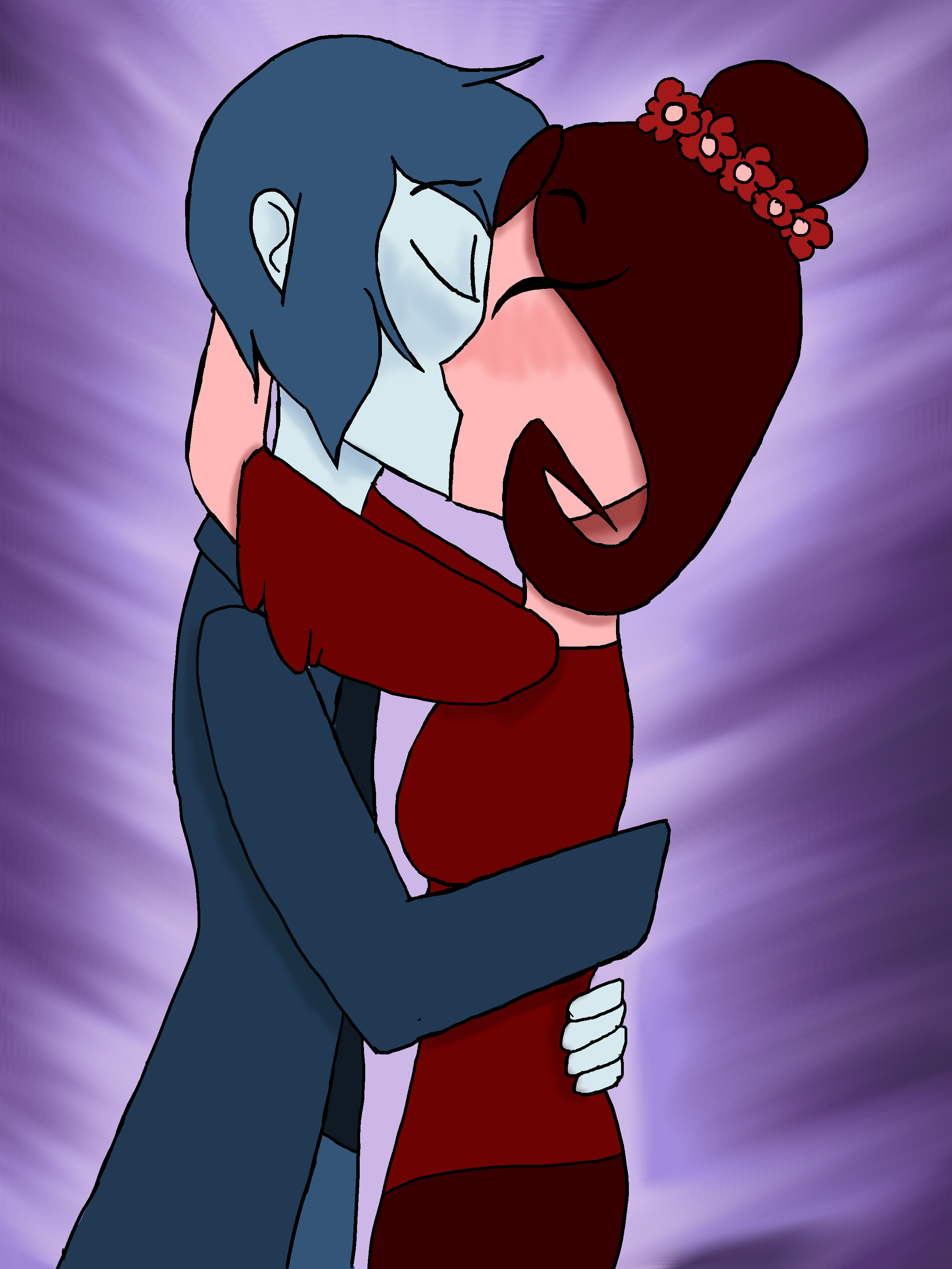 of course i had to draw something for valentines day so here