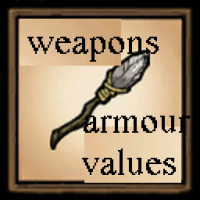 More information about "Weapons armour values"