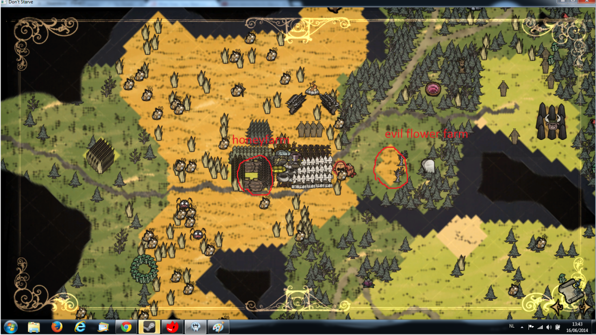 Evil flower farm [Don't Starve] General Discussion Klei