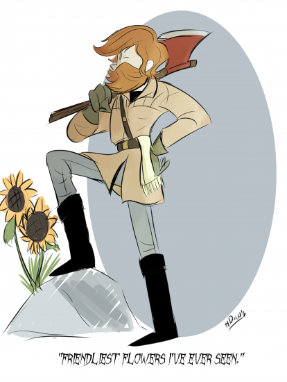 woodie sunflower skin.png
