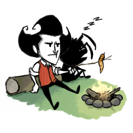 Wilson and Webber by the fire.png