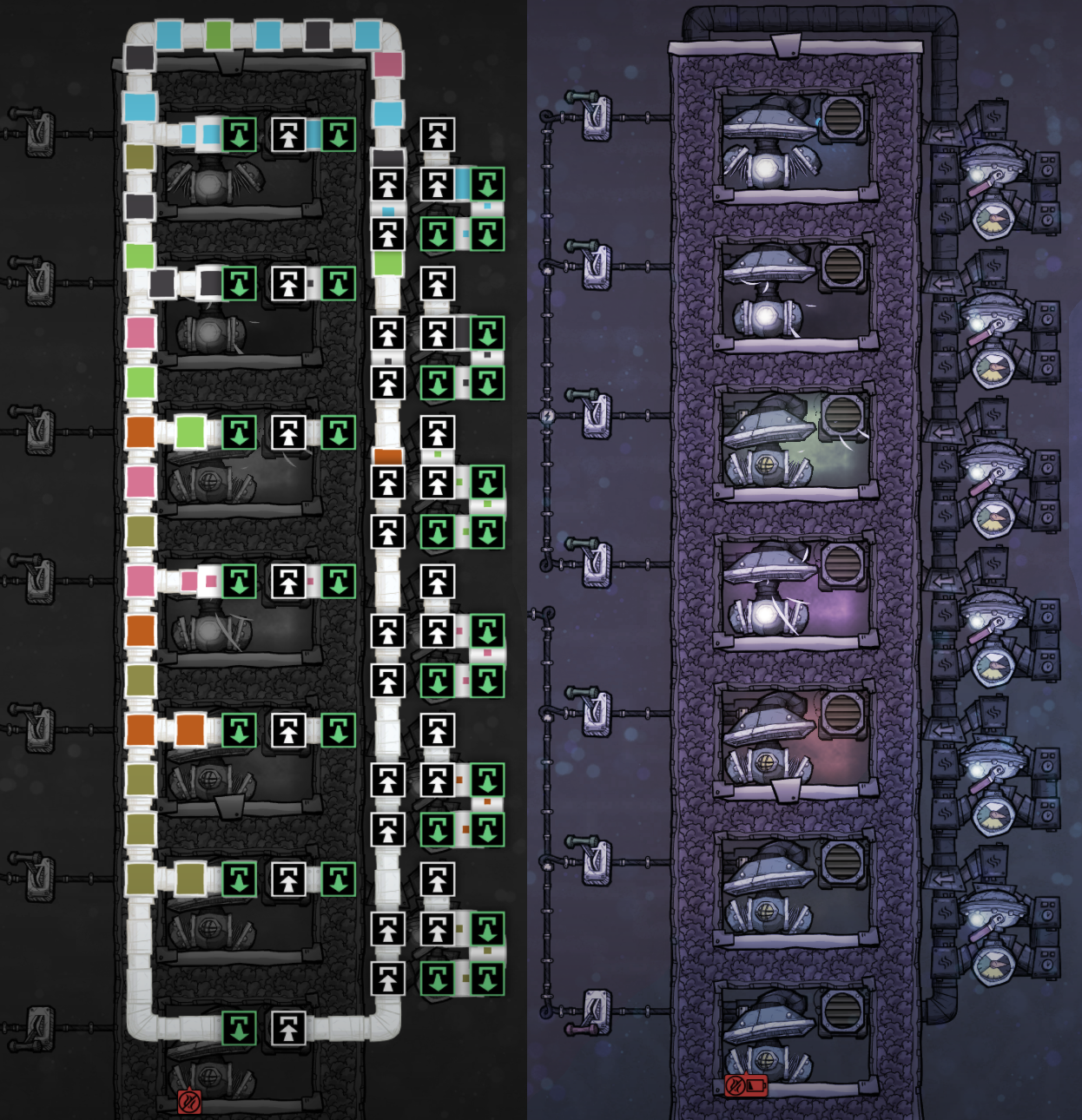 How to filter multiple fluids at once [Oxygen Not Included] General