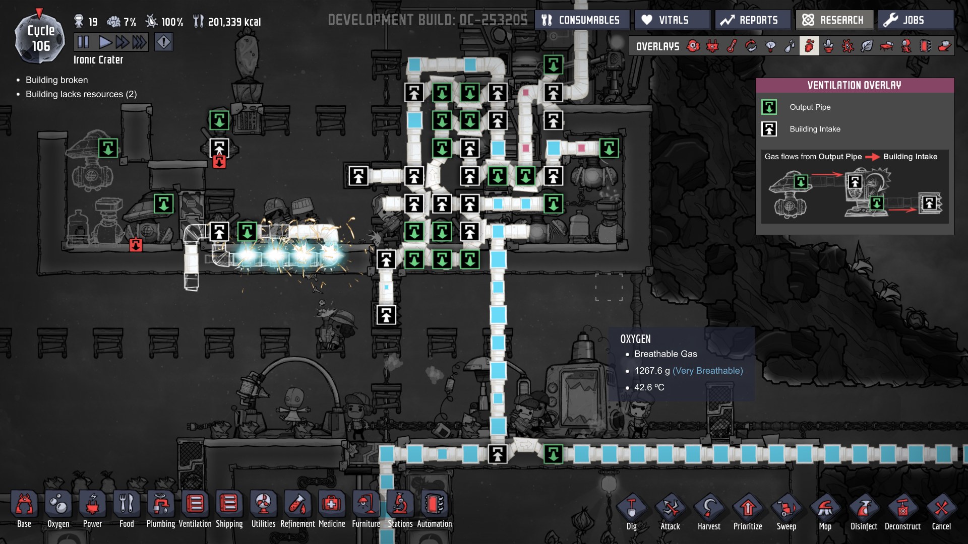 wrong pipe blocked Oxygen Not Included Klei Entertainment Forums