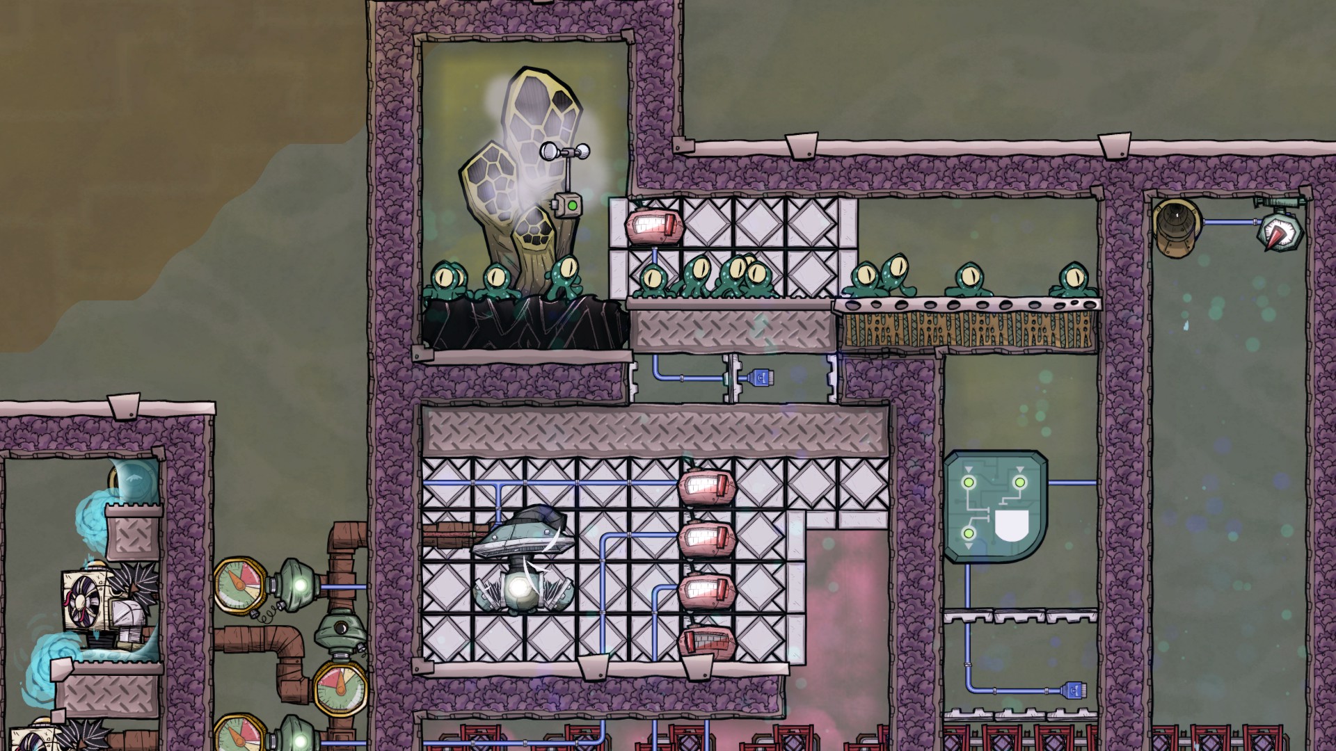 Making and storing Liquid Oxygen [Oxygen Not Included] General
