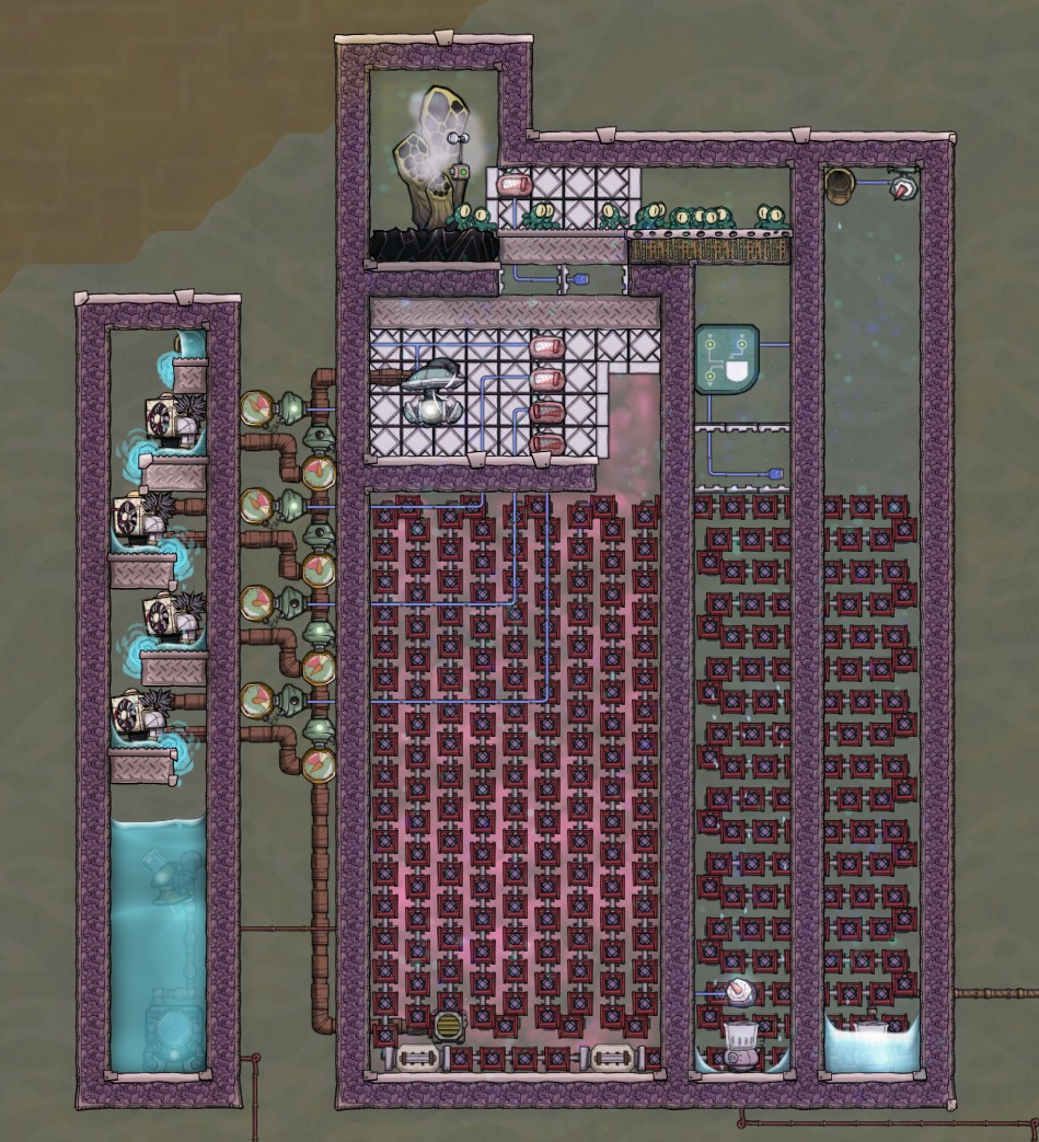 Making and storing Liquid Oxygen [Oxygen Not Included] General