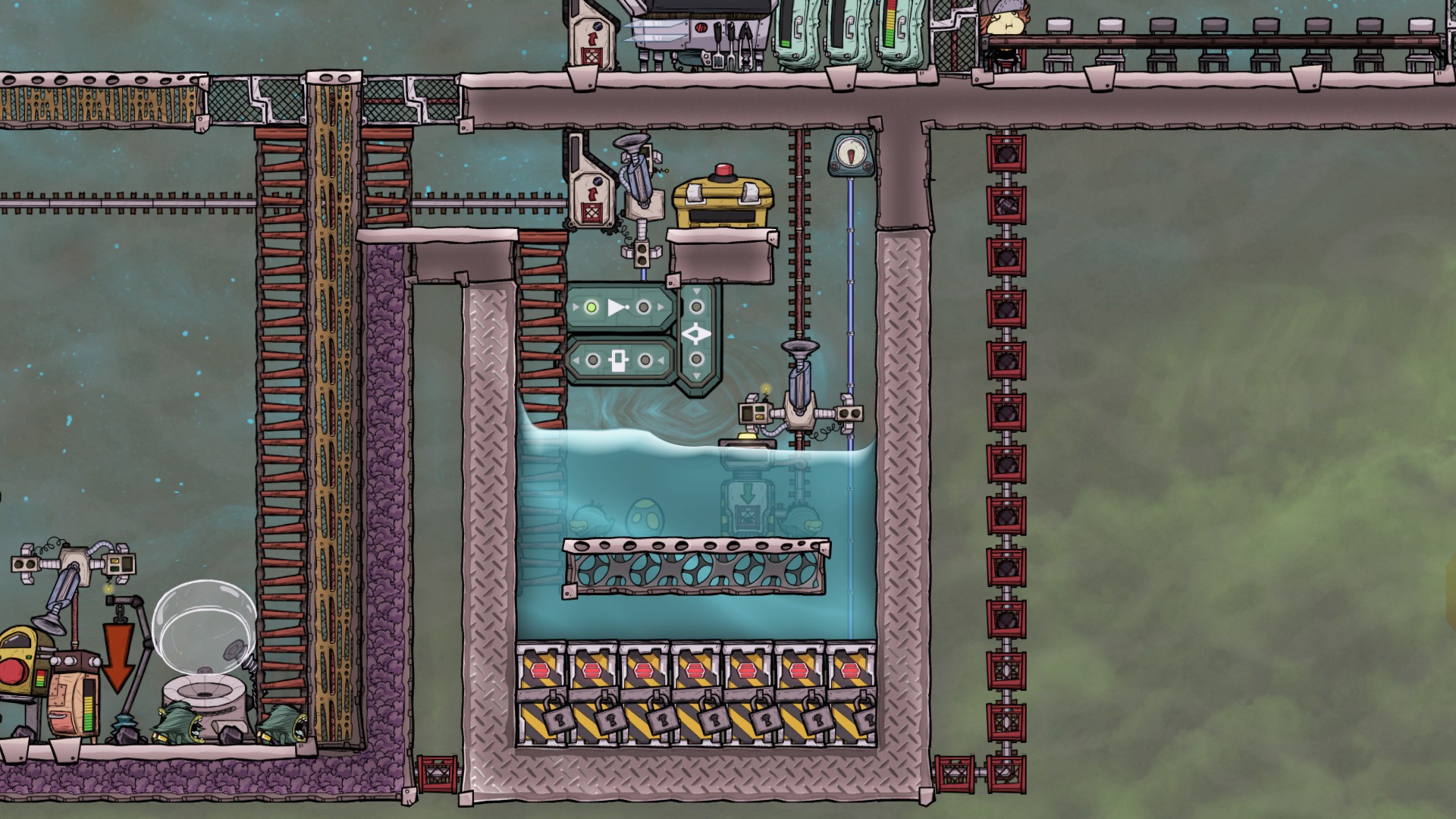 My meat farm design [Oxygen Not Included] General Discussion Klei