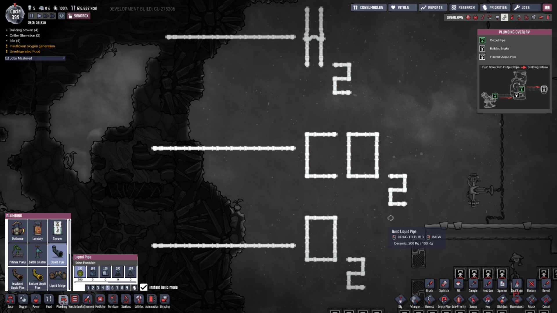 Custom tags on pipes/gas pipes [Oxygen Not Included] Suggestions and Feedback Klei