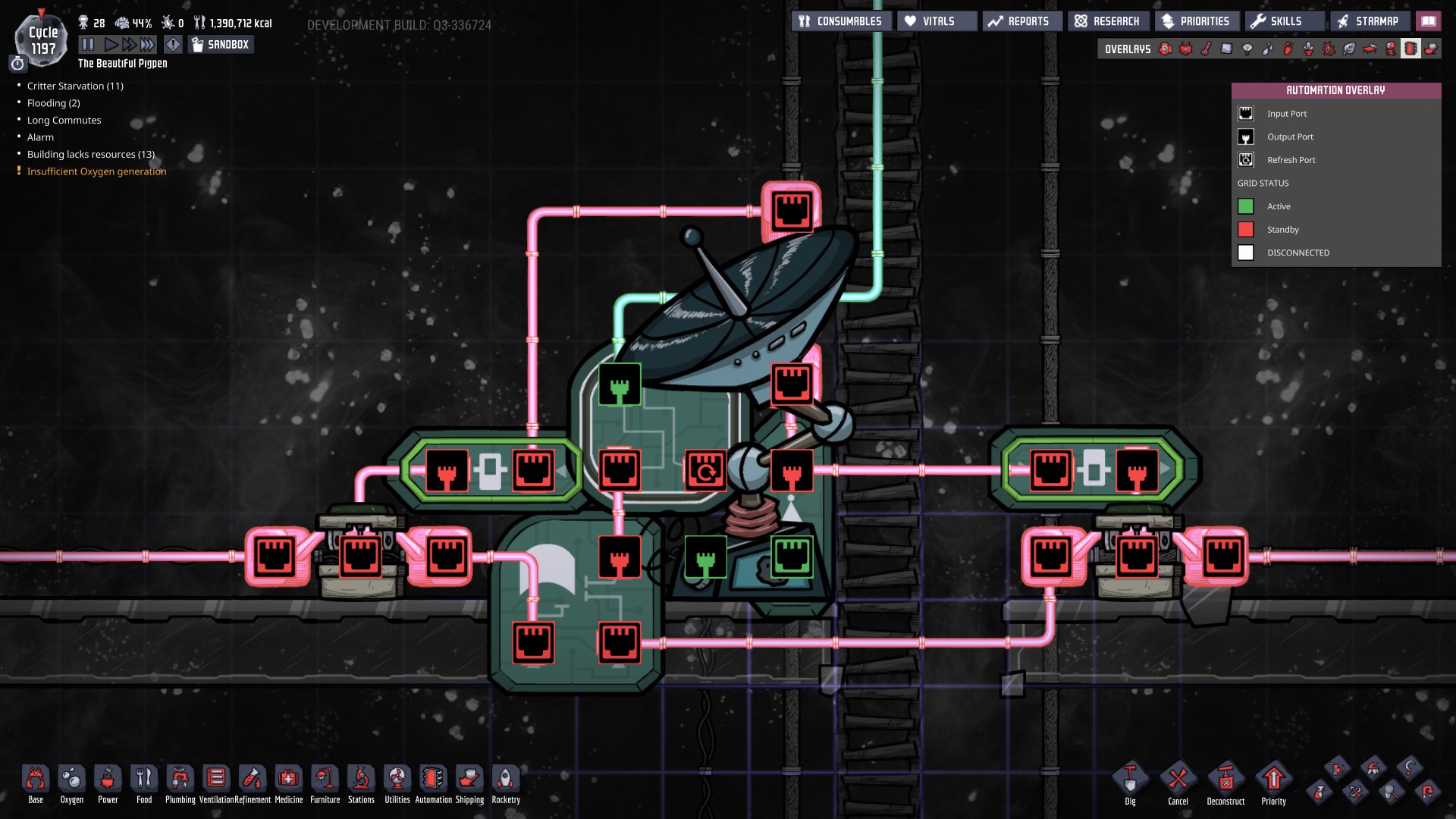 Looking for power saving bunker doors scanners automation [Oxygen Not Included] General