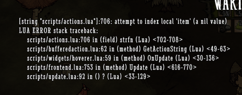 Woby inventory crash - Don't Starve Together - Klei Entertainment Forums