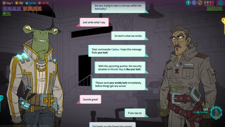 griftlands shoot the messenger screenshot 2.png