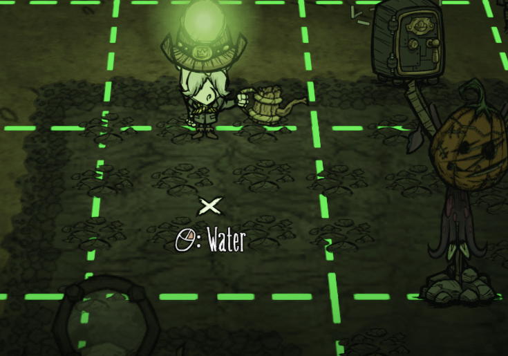 Water and fertilisers layers are gone from the plants Don't Starve