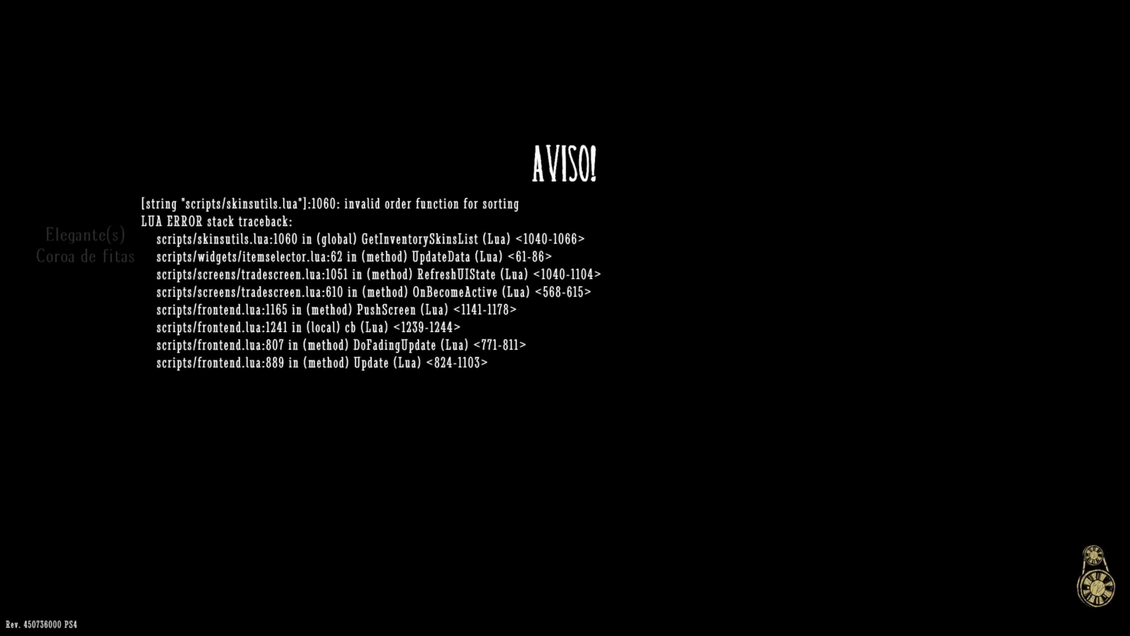 The game keeps crashing, since the last update that was to fix [Don't