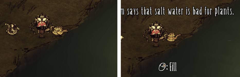 Don't Starve Together How To Fill Watering Can Watering cans have a missing tag - Don't Starve Together - Klei