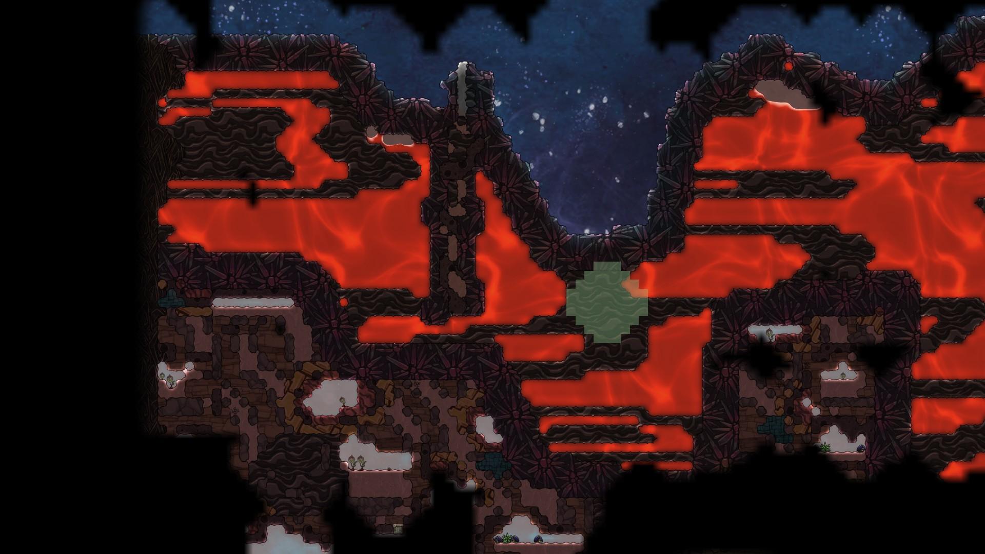 Flipped asteroid world generation possible bug - Oxygen Not