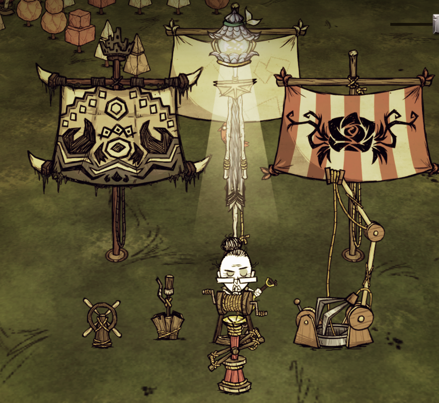 Fencing sword been able to rotate walls [Don't Starve Together] Beta Branch Klei