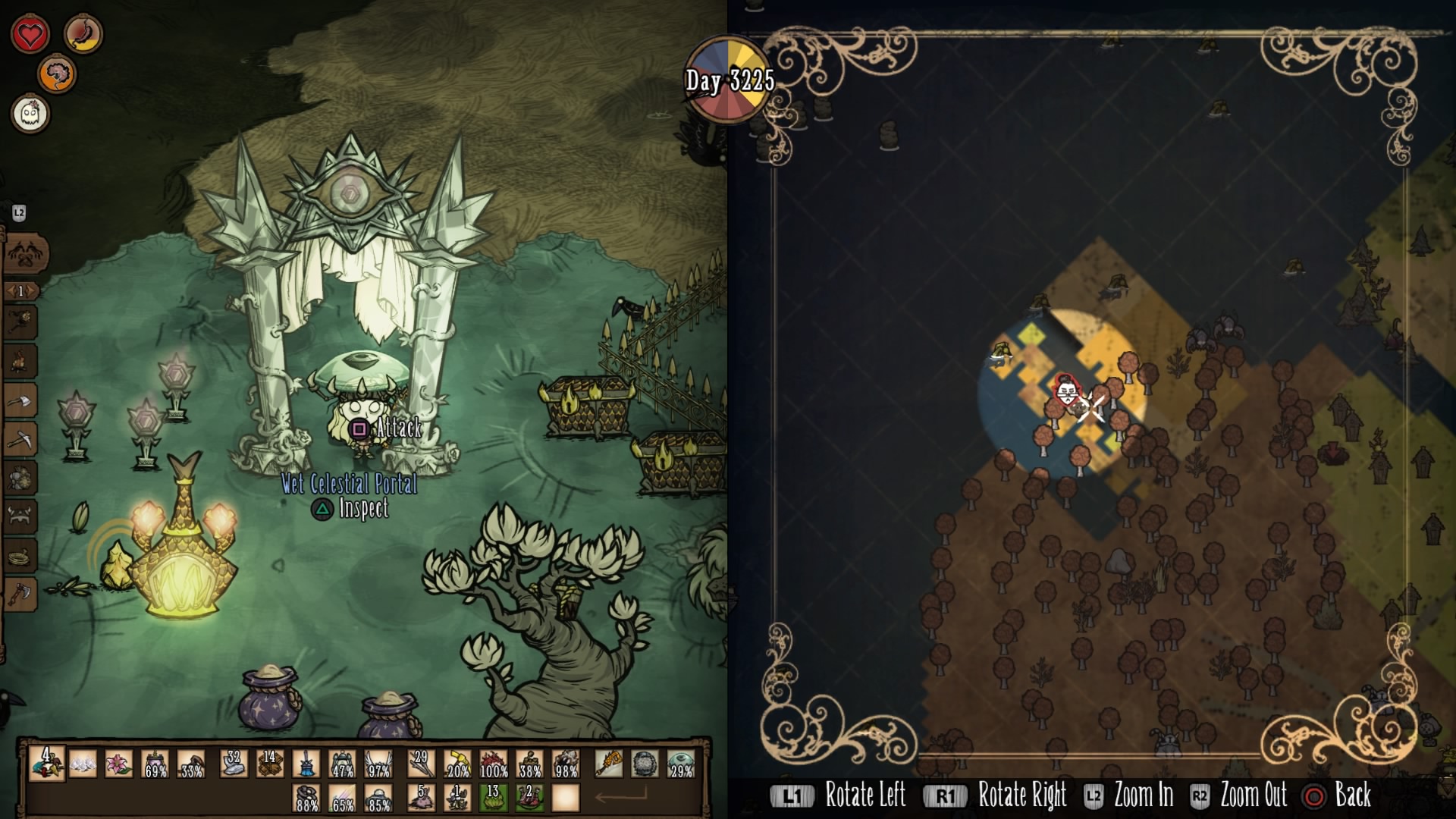 Rolling back while on boat can respawn player at Postern [Don't