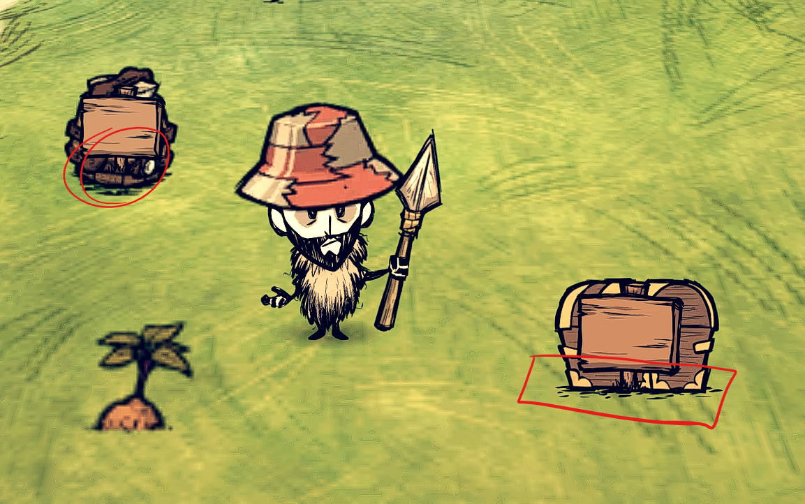 cork barrel animation position a little high Don't Starve Klei