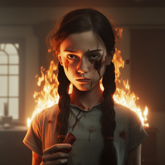 Humanoleo_girl_holding_a_lighter_hair_sticking_up_in_the_middle_df3f4aab-a25a-445a-8217-db524e6c40b6.png