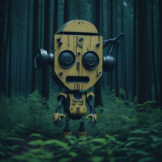 Leonardo_Diffusion_robot_in_real_life_same_color_in_the_middle_1.jpg