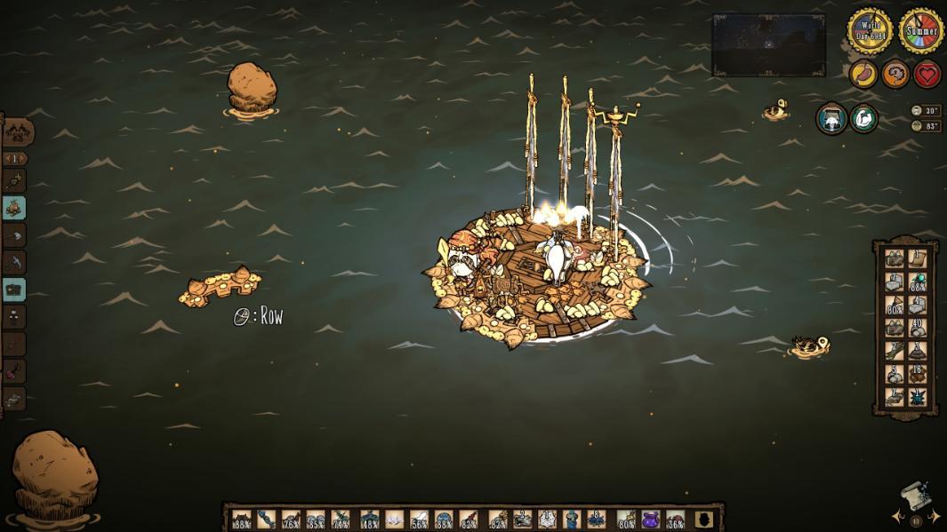 Boat bumpers come loose while sailing, and stay in place on the water