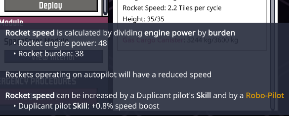 Bonus to rocket speed incorrectly listed when hoving over rocket speed ...