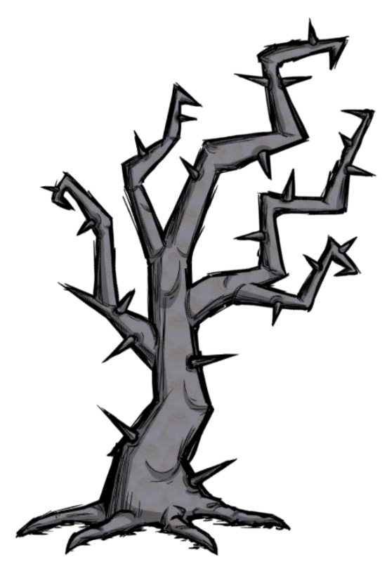 Turning Twiggy Trees in to Spiky Trees by haunting them - [Don't Starve ...