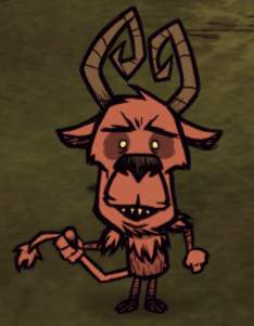 A new idle animation for Wortox's Nice Inclination, where he grabs his tail and spins it(?)